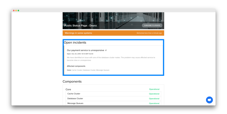 How to customize a status page with CSS - Admin Labs